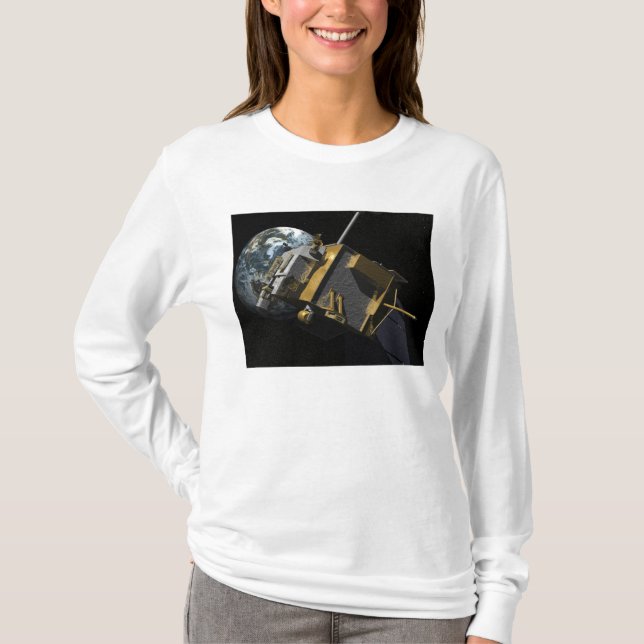 Camiseta Concepto artístico de la órbita de reconocimiento  (Anverso)