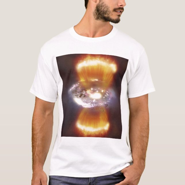 Camiseta Concepto artístico de una galaxia (Anverso)