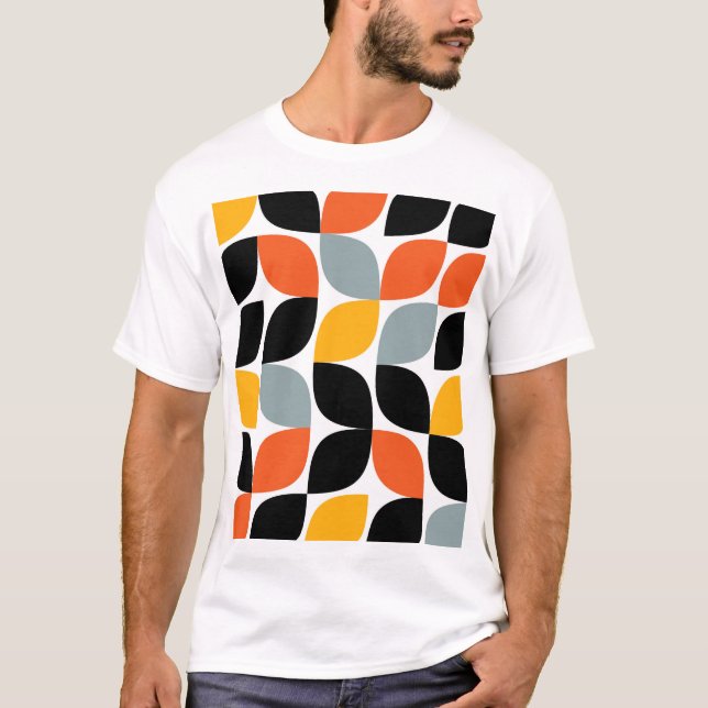 Camiseta Concepto colorido, único, de moda, urbano de la (Anverso)