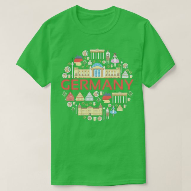 Camiseta Concepto de Alemania (Diseño del anverso)