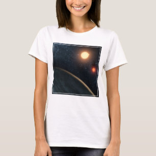 Camiseta Concepto de artista que ilustra a Kepler-16b.