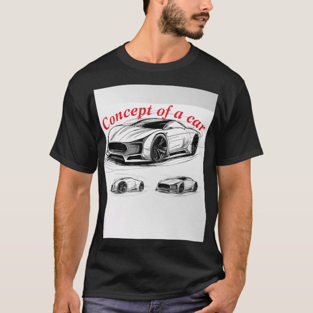 Camiseta Concepto de coche (Anverso)