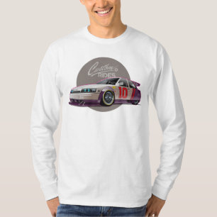 Camiseta Concepto de coche de carreras de ficción Custon