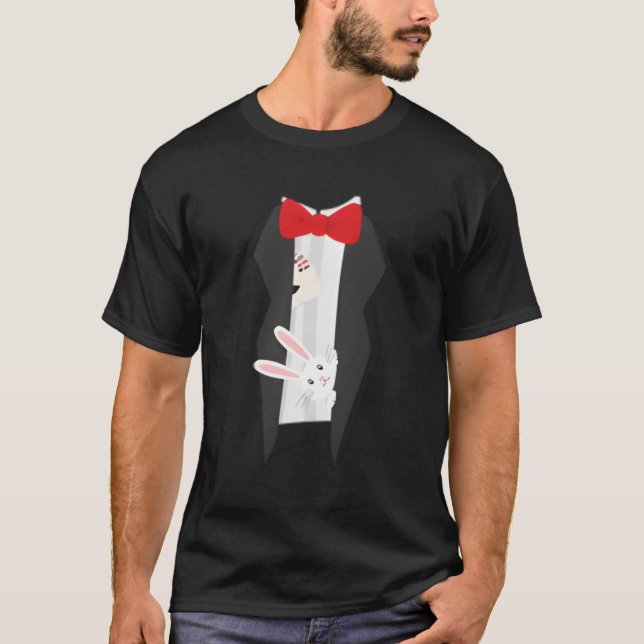Camiseta Concepto de Halloween Magicie Wizzard (Anverso)
