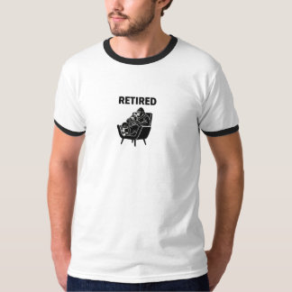 Camiseta Concepto de jubilación ejecutiva
