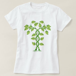 Camiseta Concepto de la planta de la DNA