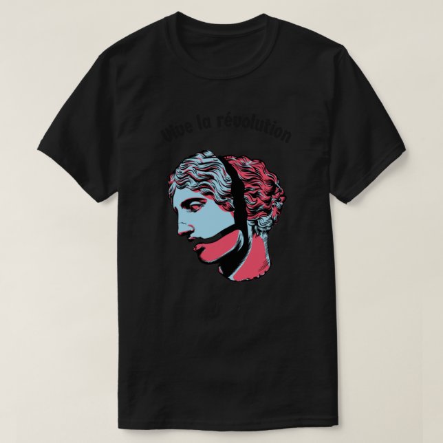 Camiseta Concepto de la Revolución Francesa, Les Misérables (Diseño del anverso)