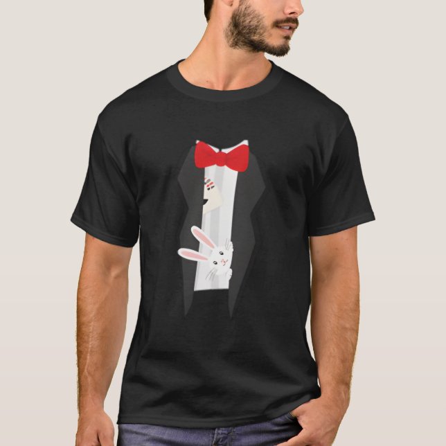 Camiseta Concepto de mago de Halloween (Anverso)