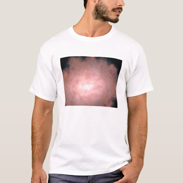 Camiseta Concepto de qué galaxia polvorienta y brillante (Anverso)
