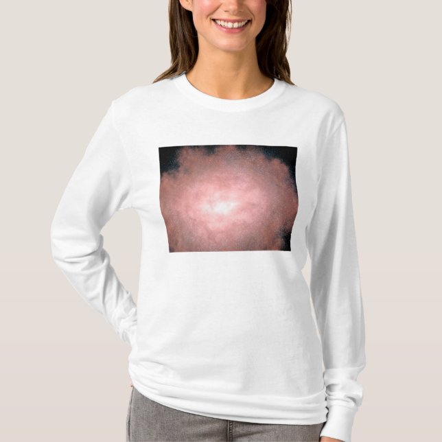 Camiseta Concepto de qué galaxia polvorienta y brillante (Anverso)
