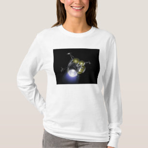 Camiseta Concepto de un equipo que arruina apagado