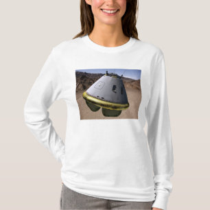 Camiseta Concepto de un vehículo de exploración de la tripu