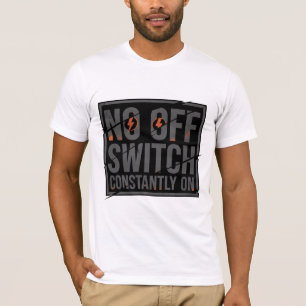 Camiseta CONCEPTO VISUAL: Letra distorsionada de gran tamañ