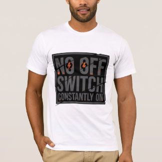 Camiseta CONCEPTO VISUAL: Letra distorsionada de gran tamañ