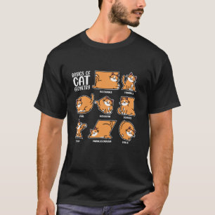 Camiseta Conceptos Básicos De Geometría Felina, Profesor De