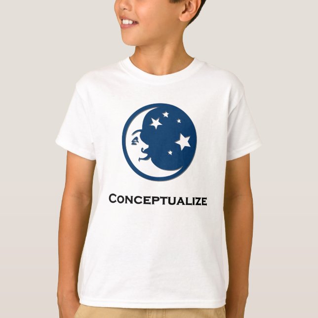 Camiseta Conceptualizar las estrellas de la luna (Anverso)