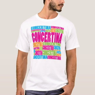 Camiseta Concertina colorida