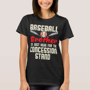 Camiseta Concesión de Hermano de Béisbol Pareja de Familia
