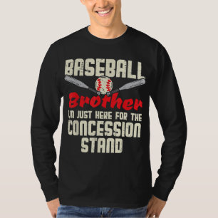 Camiseta Concesión de Hermano de Béisbol Pareja de Familia