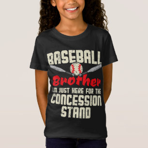Camiseta Concesión de Hermano de Béisbol Pareja de Familia