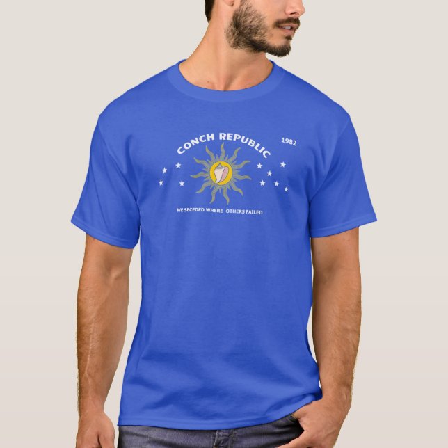 Camiseta Conch Republic We Seceded Where Others Failed (Anverso)