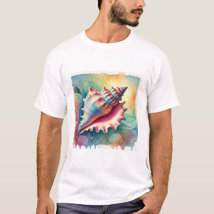 Camiseta Conch Shell in Vibrant Waters 041024AREF112 - Wate