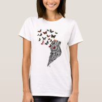 Conch Shell y mariposas 2