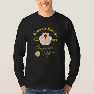 Camiseta Concha de camino de Santiago Anno Domini 2014