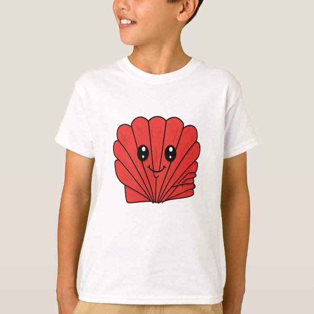 Camiseta Concha de mar  (Anverso)