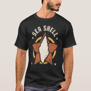 Camiseta Concha marina vintage retro clásico animal