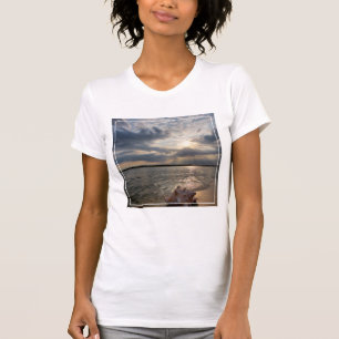 Camiseta Concha Shell en la playa el   St Augustine, la
