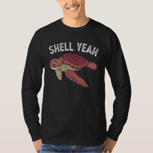 Camiseta Concha Sí Cute Tortuga Y Amante De Tortugas Marina