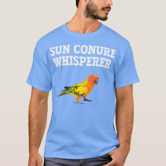 Camiseta concha solar de loro de Sun Conure Whisperer