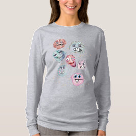 Camiseta conchas de océano