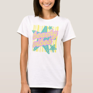 Camiseta Conchas de playa caprichosas