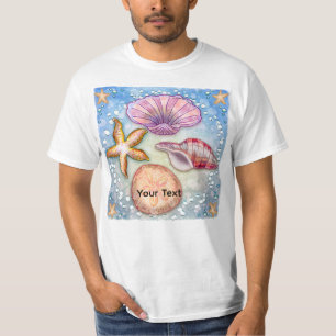 Camiseta Conchas marinas