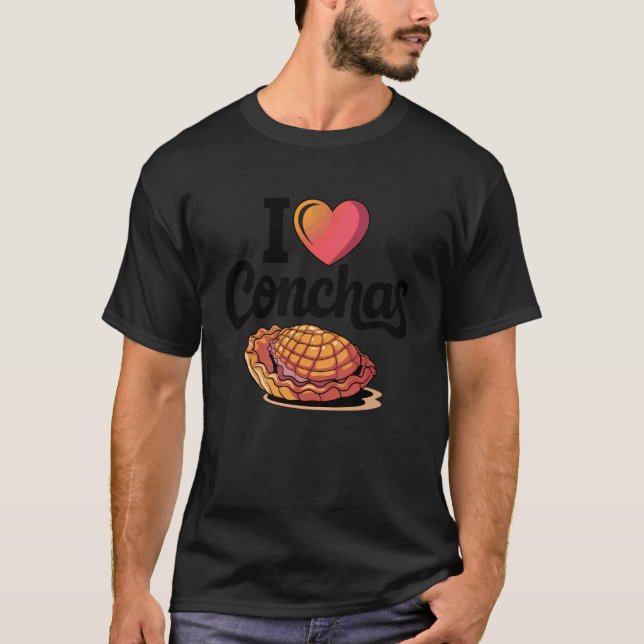 Camiseta Conchas Mexicanas Pan De Dulce Pastelero (Anverso)