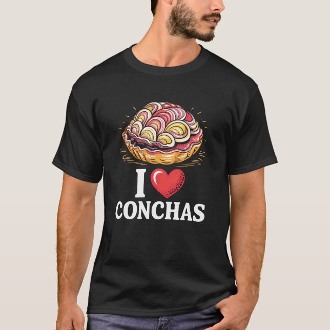Camiseta Conchas Mexicanas Pan De Dulce Pastelero 1 (Anverso)