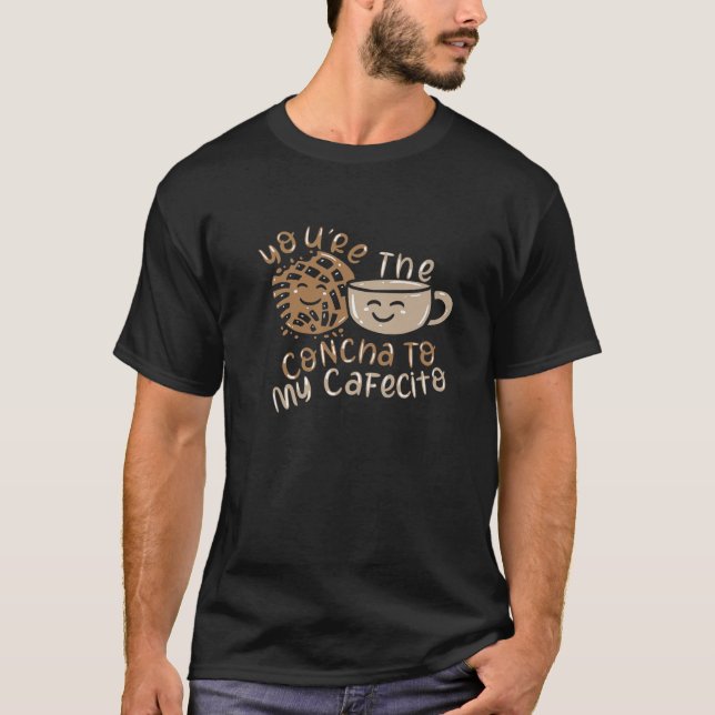 Camiseta Conchas Pan De Dulce Sweet Mexican Bread Valentine (Anverso)
