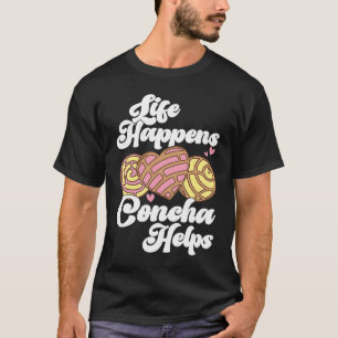 Camiseta Conchas Pan Dulce Latina Mujer Mexicana Concha Pas