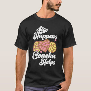 Camiseta Conchas Pan Dulce Latina Mujer Mexicana Concha Pas