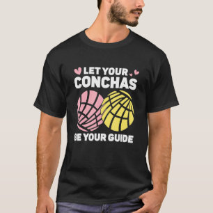 Camiseta Conchas Pan Dulce Latina Mujer Mexicana Concha Pas