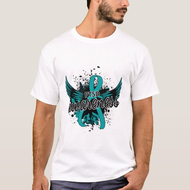 Camiseta Conciencia 16 de PTSD (Anverso)