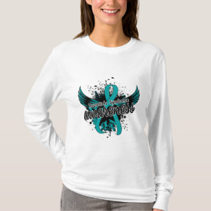 Camiseta Conciencia 16 (trullo) del síndrome de Tourette