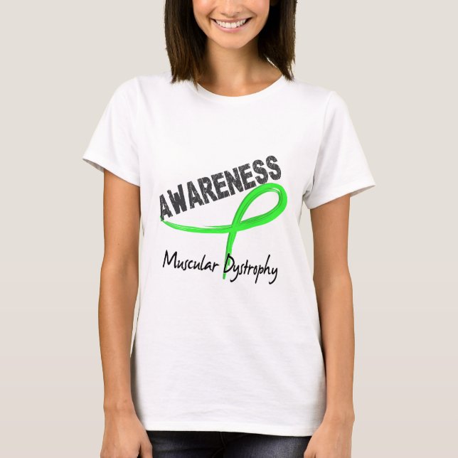 Camiseta Conciencia 3 de la distrofia muscular (Anverso)