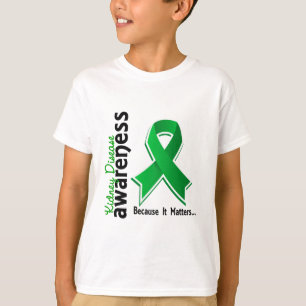 Camiseta Conciencia 5 de la enfermedad de riñón