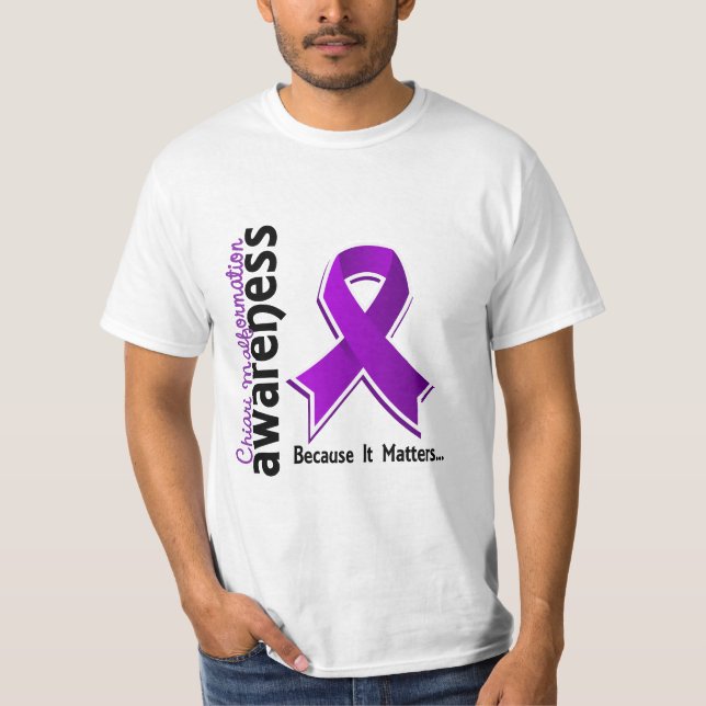 Camiseta Conciencia 5 de la malformación de Chiari (Anverso)