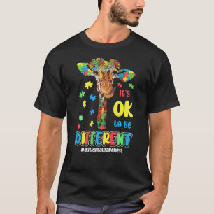 Camiseta Conciencia Aceptación Autismo Mujeres Está Bien Se