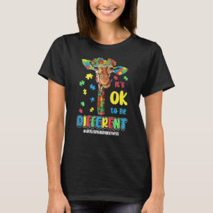 Camiseta Conciencia Aceptación Autismo Mujeres Está Bien Se