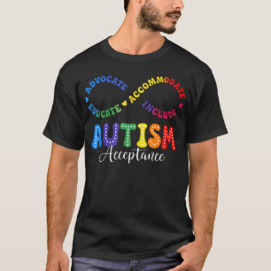 Camiseta Conciencia Aceptación Infinitud Autismo